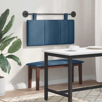Hängendes Kopfteil Blau Stoff
