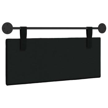 Hängendes Kopfteil Schwarz Stoff