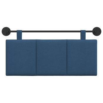 Hängendes Kopfteil Blau Stoff