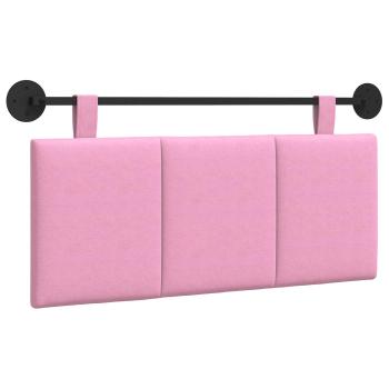 Hängendes Kopfteil Rosa Stoff
