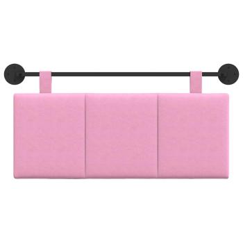 Hängendes Kopfteil Rosa Stoff