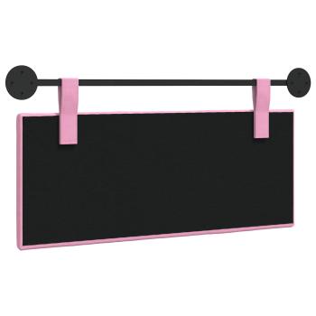 Hängendes Kopfteil Rosa Stoff