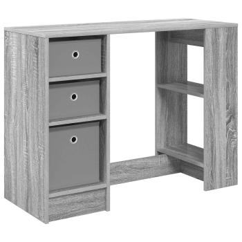 Schreibtisch Sonoma-Grau 100 x 40 x 75 cm Holzwerkstoff