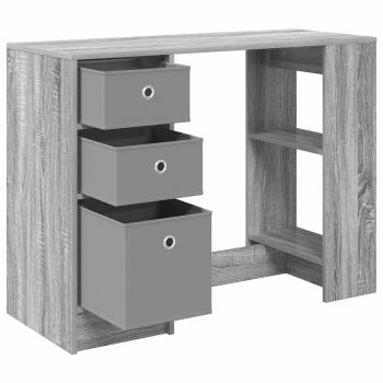 Schreibtisch Sonoma-Grau 100 x 40 x 75 cm Holzwerkstoff