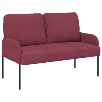 Sofagarnituren 3 stk. Weinrot Sperrholz