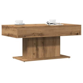 ARDEBO.de - Couchtisch Artisan-Eiche 96x50x45 cm Holzwerkstoff
