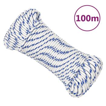 ARDEBO.de - Bootsseil Weiß 3 mm 100 m Polypropylen