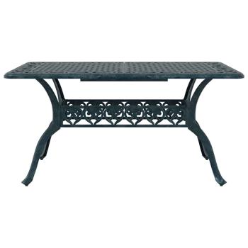Garten Essgruppe 5 pcs Grün Aluminium