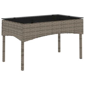 Gartensofa-set 2 Stk. Poly-Rattan