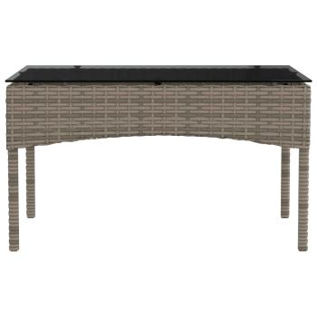 Gartensofa-set 2 Stk. Poly-Rattan