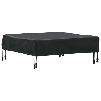 Tischdecken 62 x 62 x 15 cm Quadratisch Wasserdicht Schwarz