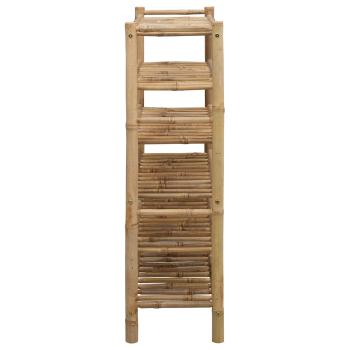 Schuhregal 68 x 28 x 96 cm Bambus Natur