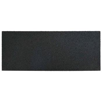 Gehwegstein 6 stk. Schwarz 60,5 x 25 x 2 cm Gummi