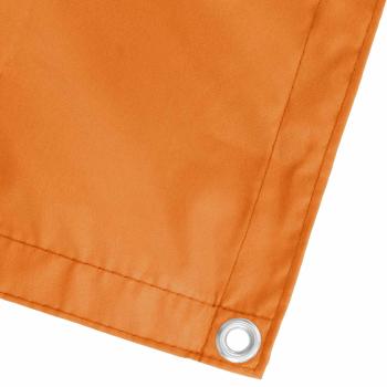 Balkonsichtschutz 110 x 600 cm Oxford-Stoff Rechteckig Orange