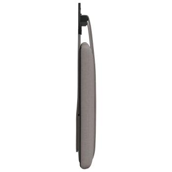 Hängendes Kopfteil Taupe Stoff