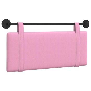 Hängendes Kopfteil Rosa Stoff