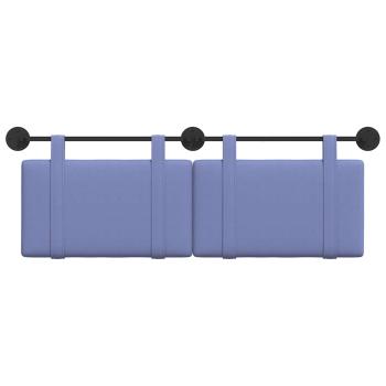 Hängendes Kopfteil Jeans blau Stoff