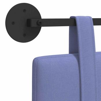 Hängendes Kopfteil Jeans blau Stoff