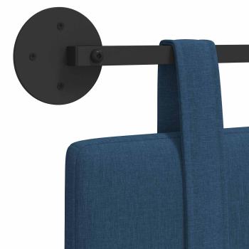 Hängendes Kopfteil Blau Stoff