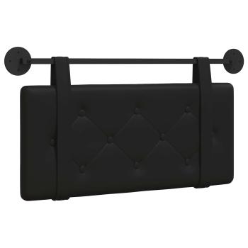 Hängendes Kopfteil Schwarz Kunstleder