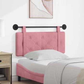 ARDEBO.de - Hängendes Kopfteil Rosa Samt