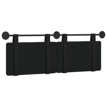 Hängendes Kopfteil Schwarz Kunstleder