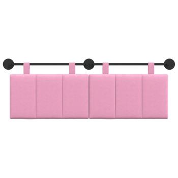 Hängendes Kopfteil Rosa Stoff