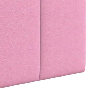 Hängendes Kopfteil Rosa Stoff