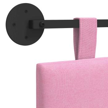 Hängendes Kopfteil Rosa Stoff
