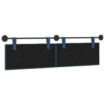 Hängendes Kopfteil Blau Stoff
