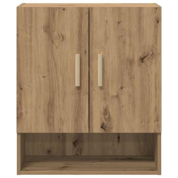 Wandschrank 60 x 31 x 70 cm Holzwerkstoff Kunsthandwerk Eiche