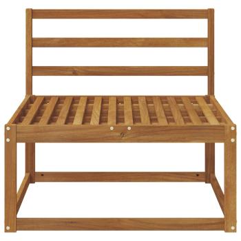 Outdoor Mittelsofa Natur 79 x 83 x 73 cm