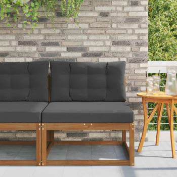 ARDEBO.de - Outdoor Mittelsofa Natur
