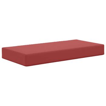 Sitzkissen für Outdoor 100 % Polyester Weinrot 80 x 40 x 8 cm