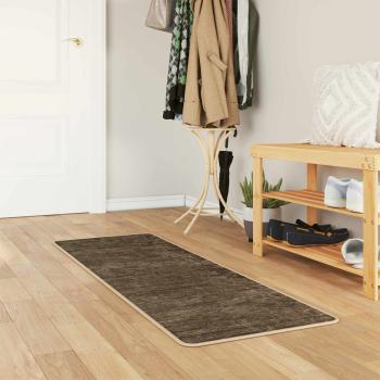 ARDEBO.de - Teppichläufer MARSA Waldgrün 50 x 200 cm Polyester und PVC