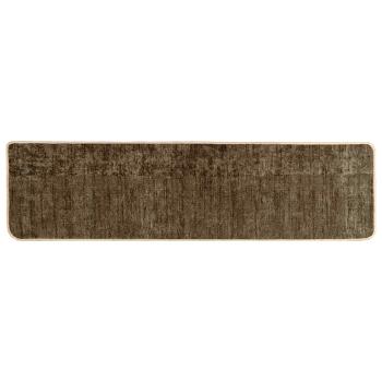 Teppichläufer MARSA Waldgrün 80 x 350 cm Polyester und PVC