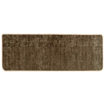 Teppichläufer MARSA Waldgrün 100 x 250 cm Polyester und PVC