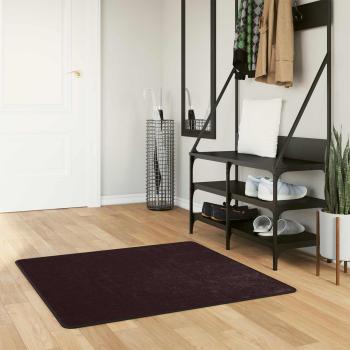ARDEBO.de - Teppichläufer MARSA Anthrazit 100 x 100 cm Polyester und PVC