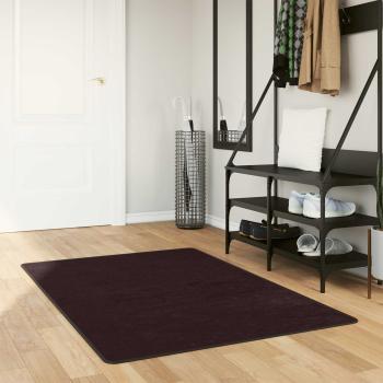 ARDEBO.de - Teppichläufer MARSA Anthrazit 100 x 150 cm Polyester und PVC
