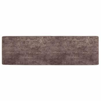 Teppichläufer MARSA Grau 50 x 150 cm Polyester und PVC