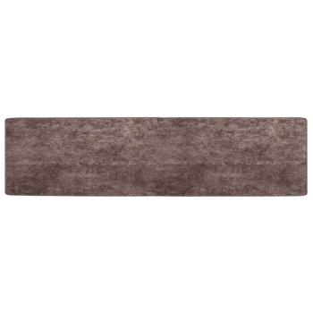 Teppichläufer MARSA Grau 50 x 200 cm Polyester und PVC