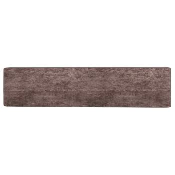 Teppichläufer MARSA Grau 50 x 350 cm Polyester und PVC