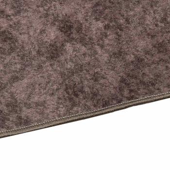 Teppichläufer MARSA Grau 80 x 350 cm Polyester und PVC