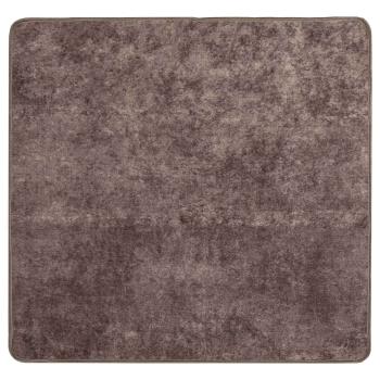 Teppichläufer MARSA Grau 100 x 100 cm Polyester und PVC