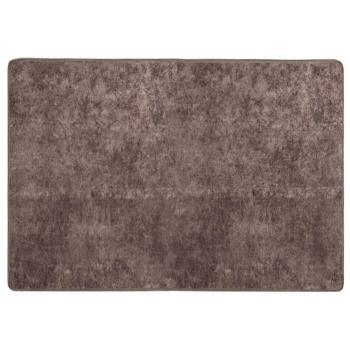 Teppichläufer MARSA Grau 100 x 150 cm Polyester und PVC