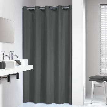 ARDEBO.de - Sealskin Duschvorhang Coloris 180x200 cm Grau