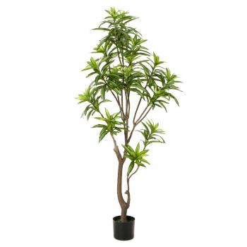 ARDEBO.de - Emerald Künstlicher Drachenbaum 155 cm Grün