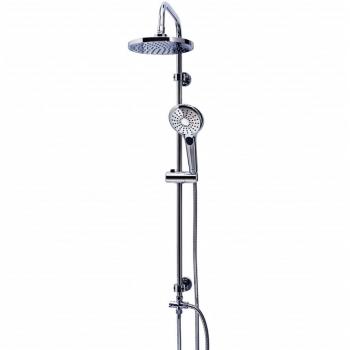 ARDEBO.de - RIDDER Regendusche-Set mit Massage-Duschkopf Bahamas Chrom 91440