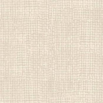 couleurs & matières Tapete Wicker Natural Beige und Cremeweiß