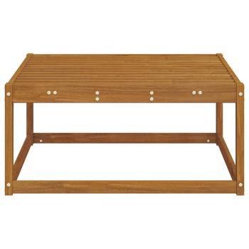 Outdoor-Fußhocker Natur 79 x 79 x 37 cm